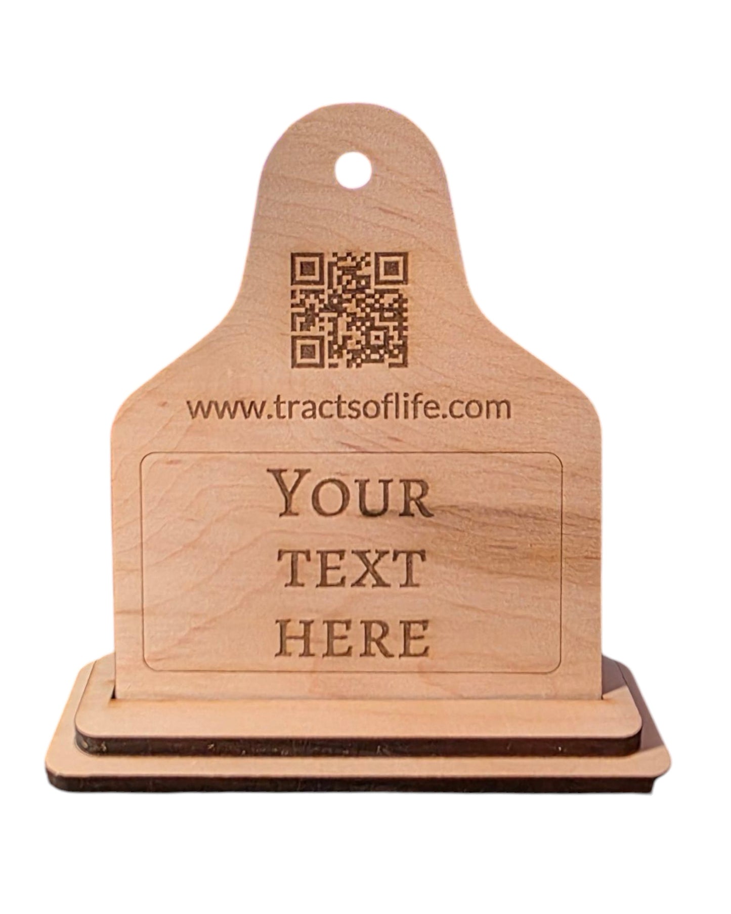Farm Tracts Tag - Holstein -  Two Sided
